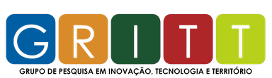Marca oficial de Grupo de Pesquisa em Inovação, Tecnologia e Território (GRITT)